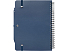 Блокнот Thalaasa формата А5 в твердой обложке из океанического пластика с шариковой ручкой - Синий