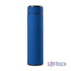 Термос "Бостон next" 500 мл с индикацией температуры, soft touch, сменная батарейка