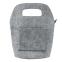 Термосумка "FELTY", 34 x 22 x 15 см, фетр, серый меланж