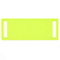 Шильдик металлический Kova, желтый неон
