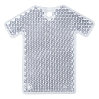 Светоотражатель «Футболка», белый Светоотражатель «Футболка», белый