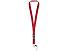 Шнурок Sagan с отстегивающейся пряжкой, держатель для телефона, красный