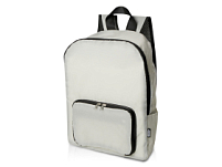 Складной рюкзак EcoFold объемом 15 л из переработанного ПЭТ-пластика - Sandstone