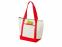 Сумка-холодильник Lighthouse, натуральный/красный