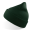 Шапка вязаная  двойная Wind-S, темно-зелёный