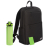 Подарочный набор Forst, черный/салатовый (бутылка, ЗУ, рюкзак)