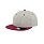 Бейсболка FADER, 6 клиньев, застежка ПВХ, серый, красный