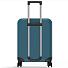 Чемодан складной Rollink Vega 360 55x40x20 см, 4 колеса, сине-зеленый
