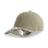 Бейсболка FRASER, органический хлопок, 6 клиньев, металлическая застежка, хаки