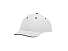 Бейсболка Panel унисекс, белый/черный