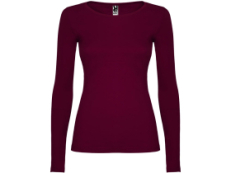 Футболка с длинным рукавом Extreme женская, гранатовый
