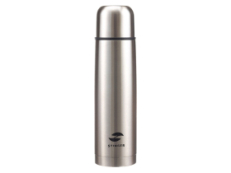 Термос Stinger, 0,8 л, узкий, нержавеющая сталь, серебристый, 8,1 x 8,1 x 29,1 см