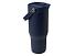 Термостакан Bronx объемом 900 мл из меди и переработанной нержавеющей стали, сертифицированной по стандарту RCS, с вакуумной изоляцией и крышкой с двойной функцией - Темно - синий