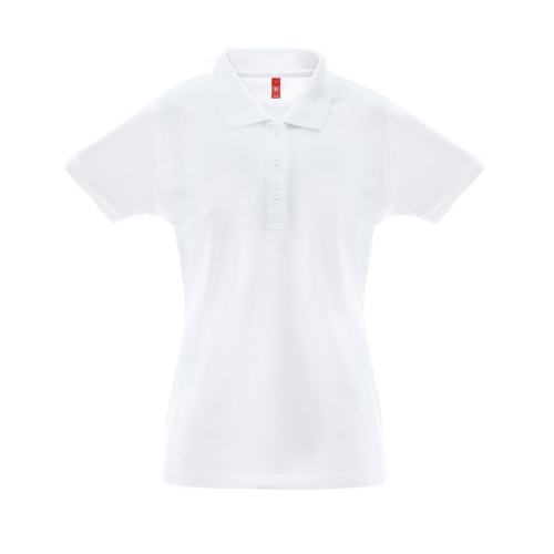 Рубашка-поло женская BERLIN WOMAN 200, белый