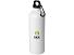 Одностенная бутылка для воды с карабином Oregon, изготовленная из нержавеющей стали, сертифицированной по стандарту RCS, объемом 750 мл - Белый