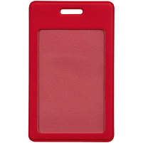 Чехол для пропуска Dorset, красный