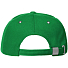 Бейсболка Classic, ярко-зеленая с белым кантом