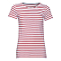 Футболка Miles Women белая с красным