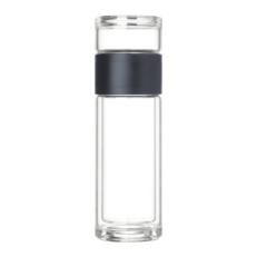 Бутылка стеклянная с двойными стенками Terso, синяя