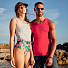 Майка женская "Lady-Fit Valueweight Vest", серо-лиловый,XS,97% хлопок,3%полиэстер, 165 г/м2, серый