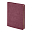 Ежедневник недатированный портфолио Mark,формат А5, в линейку, бордовый