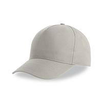 Бейсболка RECY FIVE, 5 клиньев, застежка-липучка, серый