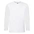 Футболка мужская SUPER PREMIUM LONG SLEEVE 190, белый