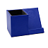 Настольный органайзер Elegans c беспроводной зарядкой, Синий