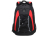 Рюкзак TORBER РАКЕТА с отделением для ноутбука 15, черный/красный, полиэстер, 33х19х45 см, 28 л
