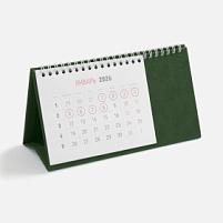 Календарь настольный Brand, зеленый Календарь настольный Brand, зеленый