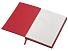 Бизнес-блокнот C1 софт-тач, гибкая обложка, 128 листов, красный