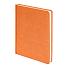 Ежедневник недатированный Bliss,  формат А5, в линейку, оранжевый