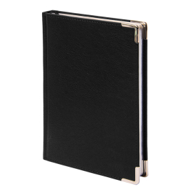 Ежедневник недатированный Kennedy, формат А5,  в линейку, черный