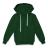 Толстовка с капюшоном детская Kirenga Kids, темно-зеленая