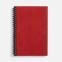 Ежедневник Notera, недатированный, красный