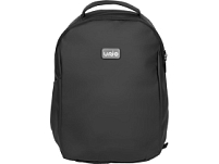 Рюкзак Sofit для ноутбука из экокожи, черный с гравировкой