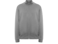 Толстовка на молнии Ulan, серый меланж