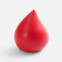 Антистресс «Капля», красный