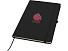 Блокнот Spectrum Plus формата A5 в твердой обложке - сплошной черный