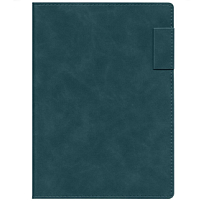 Ежедневник Lable Touch, недатированный, темно-зеленый