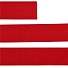 Стропа текстильная Fune 25 S, красная, 50 см