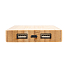 Экологичный внешний аккумулятор Bamboo, 4000 mAh