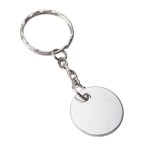 Брелок из переработанного алюминия Salvage, Серебро