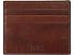 Картхолдер для 6 пластиковых карт с RFID-защитой Fabrizio, коричневый