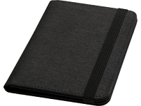 Ross Держатель паспорта с RFID-защитой из переработанного PET-пластика, сертифицированного согласно GRS - угольный Ross Держатель паспорта с RFID-защитой из переработанного PET-пластика, сертифицированного согласно GRS - угольный