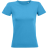 Футболка женская Regent Fit Women, ярко-бирюзовая