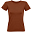 Футболка женская Regent Fit Women, коричневая (терракотовая)