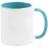 Кружка Promo Plus для сублимационной печати, бирюзовая