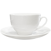 Чайная пара Swan, Белый