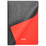 Ежедневник River side недатированный, серый/красный (без упаковки, без стикера)